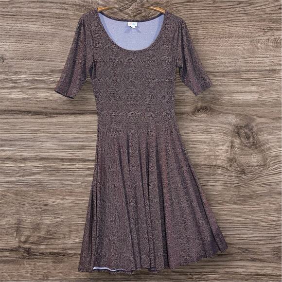 LuLaRoe Nicole Dress Size Médium. Fit &Flare - Picture 1 of 5